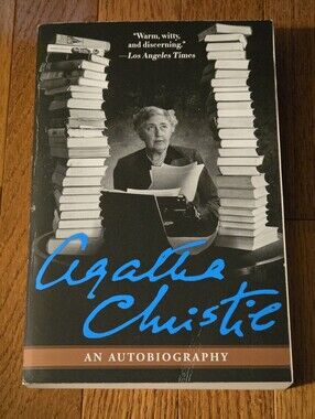 Agatha Christie an Autobiography - Black and Blue Cover